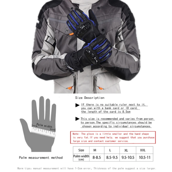 suomy waterproof windproof riding gloves