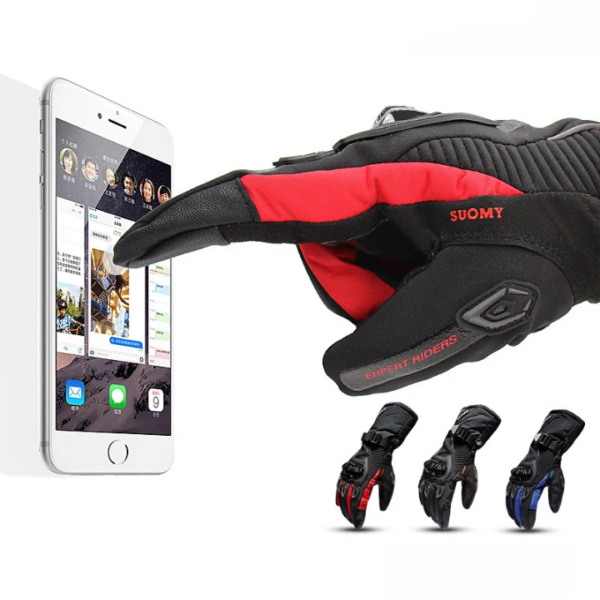 suomy waterproof windproof riding gloves