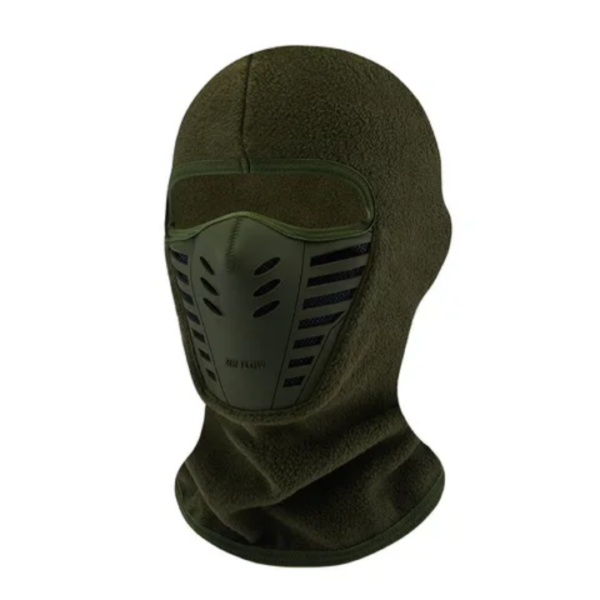 balaclava outdoor warm fleece windproof mouth character