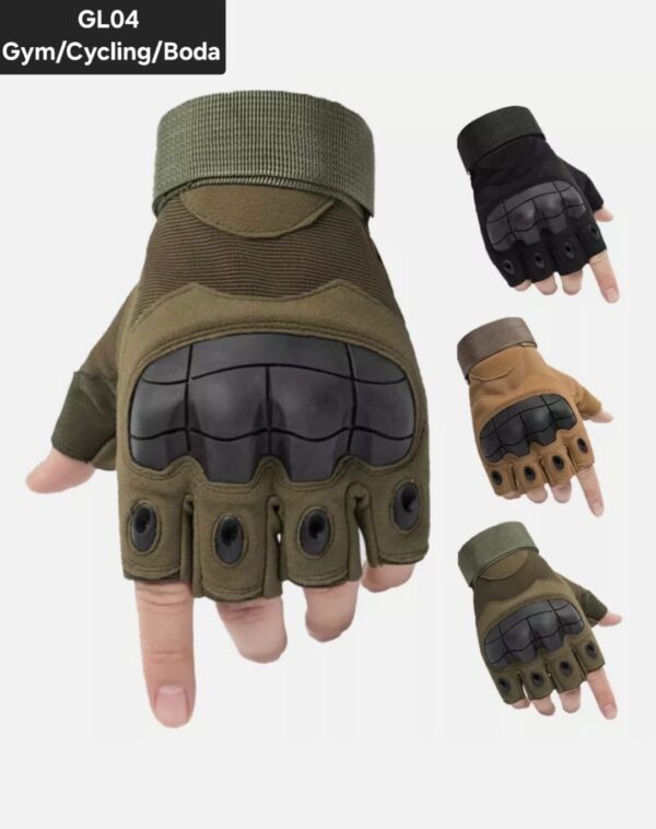 tactical half finger gloves